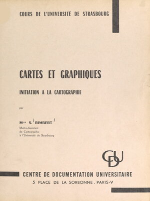 cover image of Cartes et graphiques